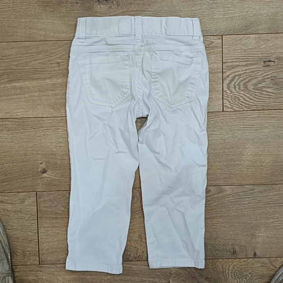 Girls Children's Place White Pants size 6x 7 - Picture 3 of 3